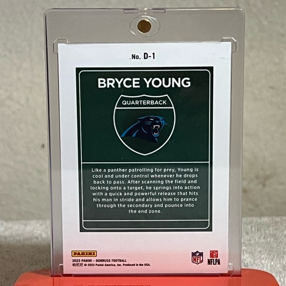 Bryce Young SSP Downtown 2023 Panini Optic Don Russ RARE CHASE PULL!!!! - Picture 2 of 6